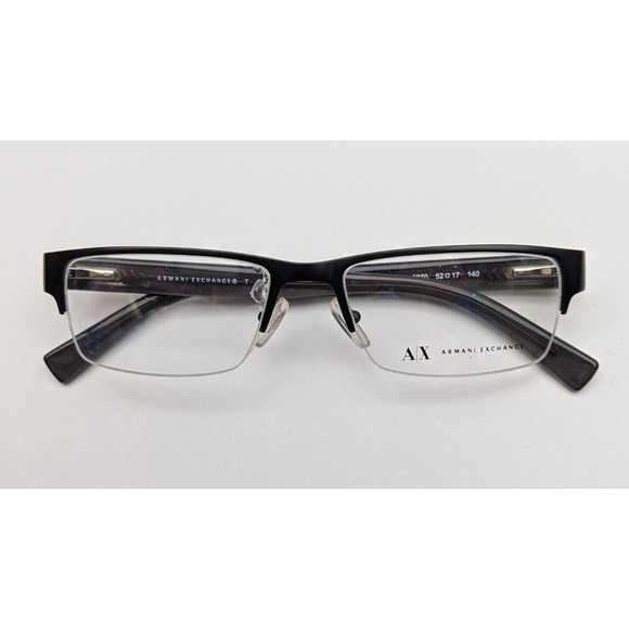 🕶️Armani Exchange AX1015 6070 Eyeglasses 52/17 140 /KAD828🕶️​ - Picture 1 of 10
